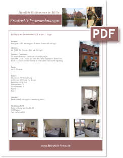 Flyer Ferienwohnung 2